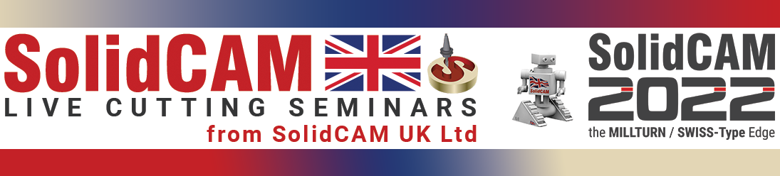 SolidCAM UK Live Cutting Seminar - 1st December 2022